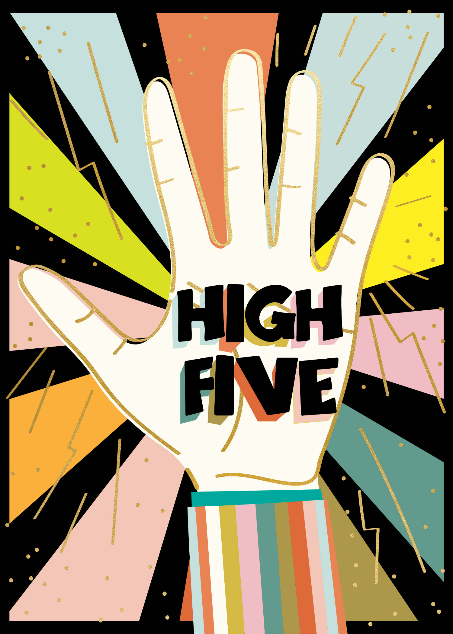 High Five illustration
